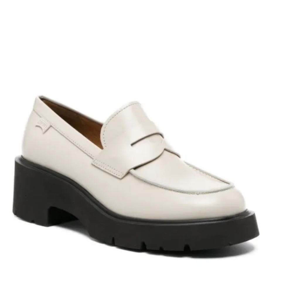 Camper Mila Loafer—Light Gray